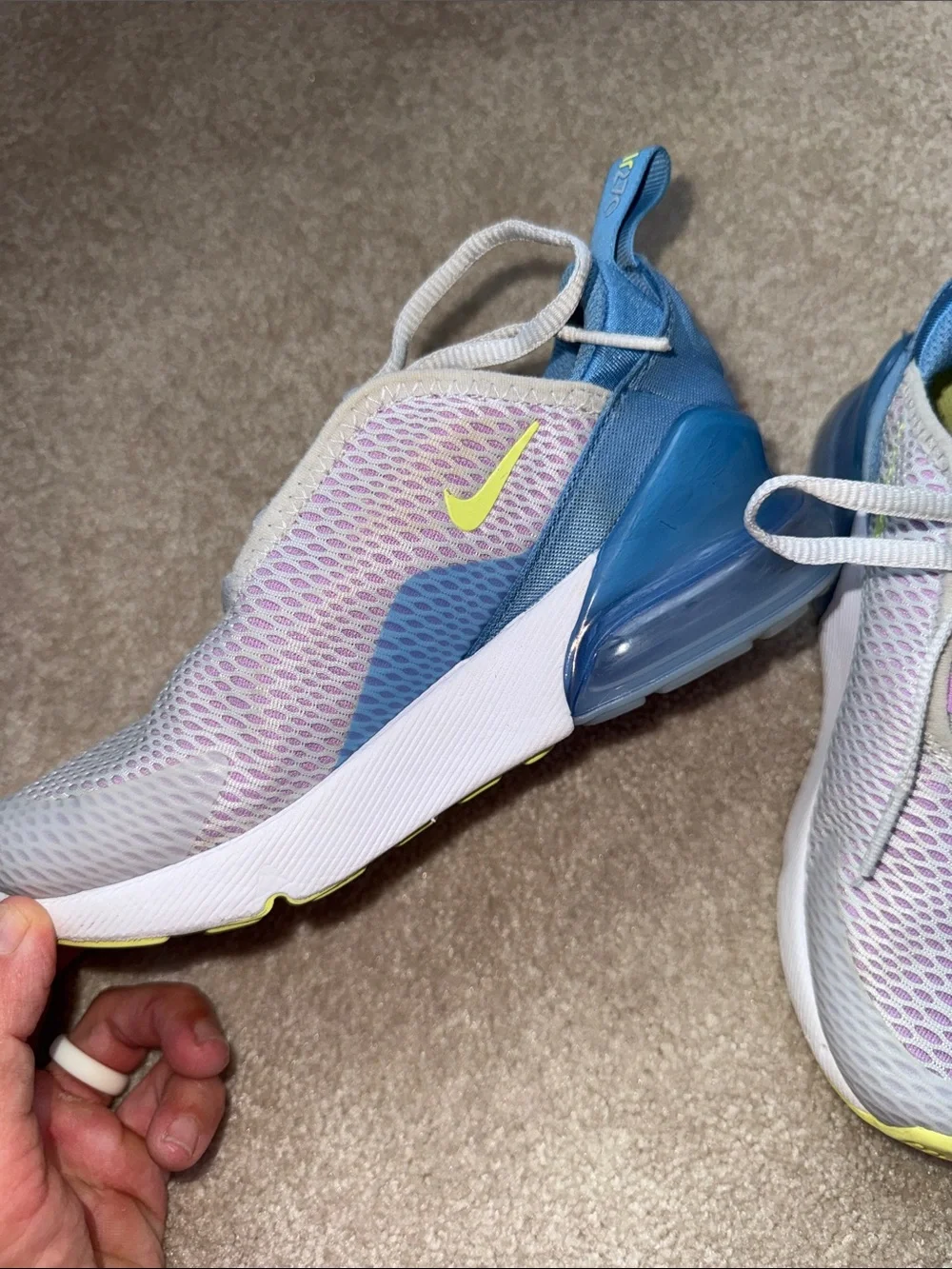 Nike feet mesh
